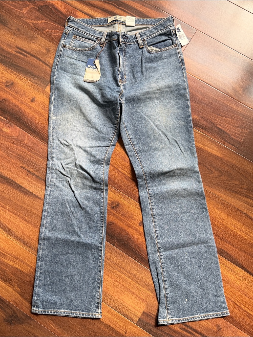 GAP Y2K Deadstock Bootcut Jeans Womens 8 Medium Wash